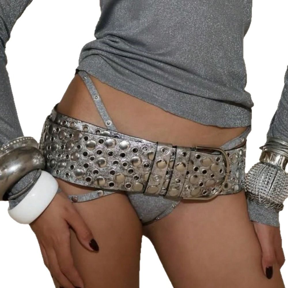 Streetwear Brand Belts - حزام بتصميم فاخر وعصري بنمط بانك،