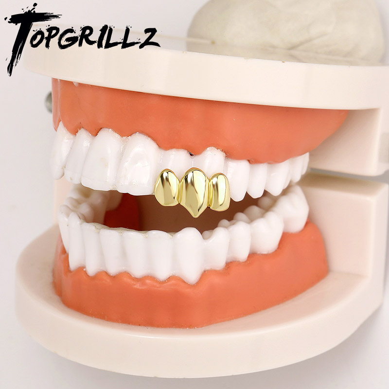 Streetwear Brand Hats - TOPGRILLZ الهيب هوب لامعة الأسنان Grillz