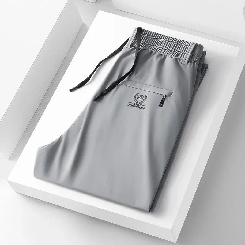 Streetwear Brand Luxury - 2024 الصيف لينة نسيج الحرير الجليد