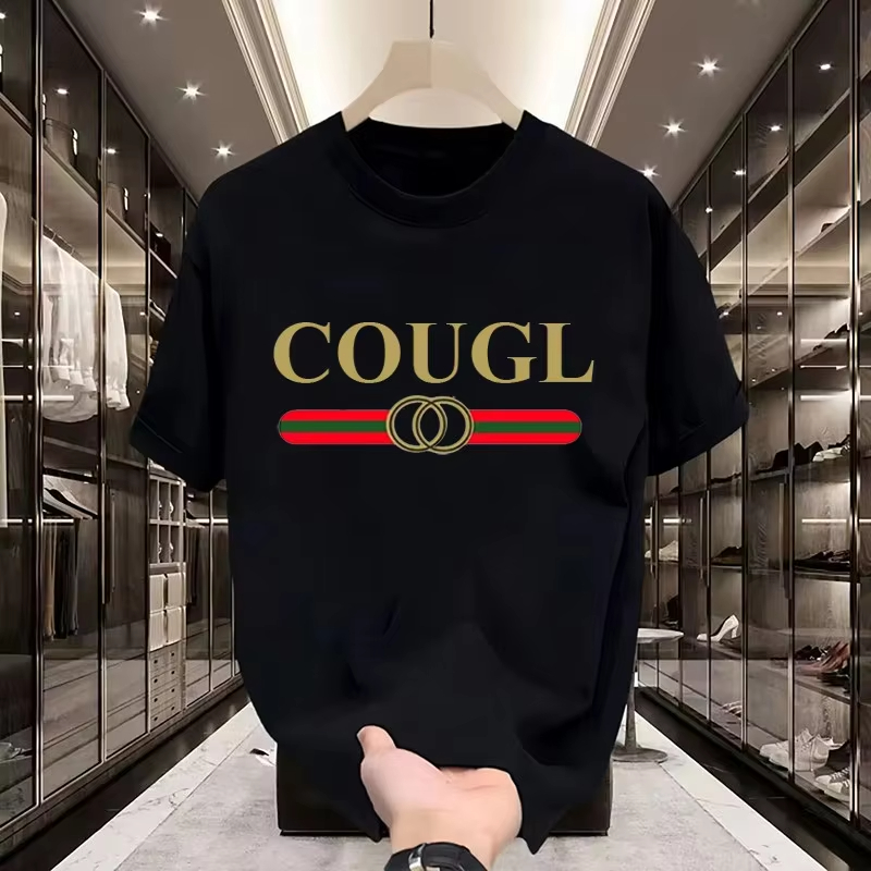 Streetwear Clothing Brand - تي شيرت رجالي مطبوع بتصميم عصري،