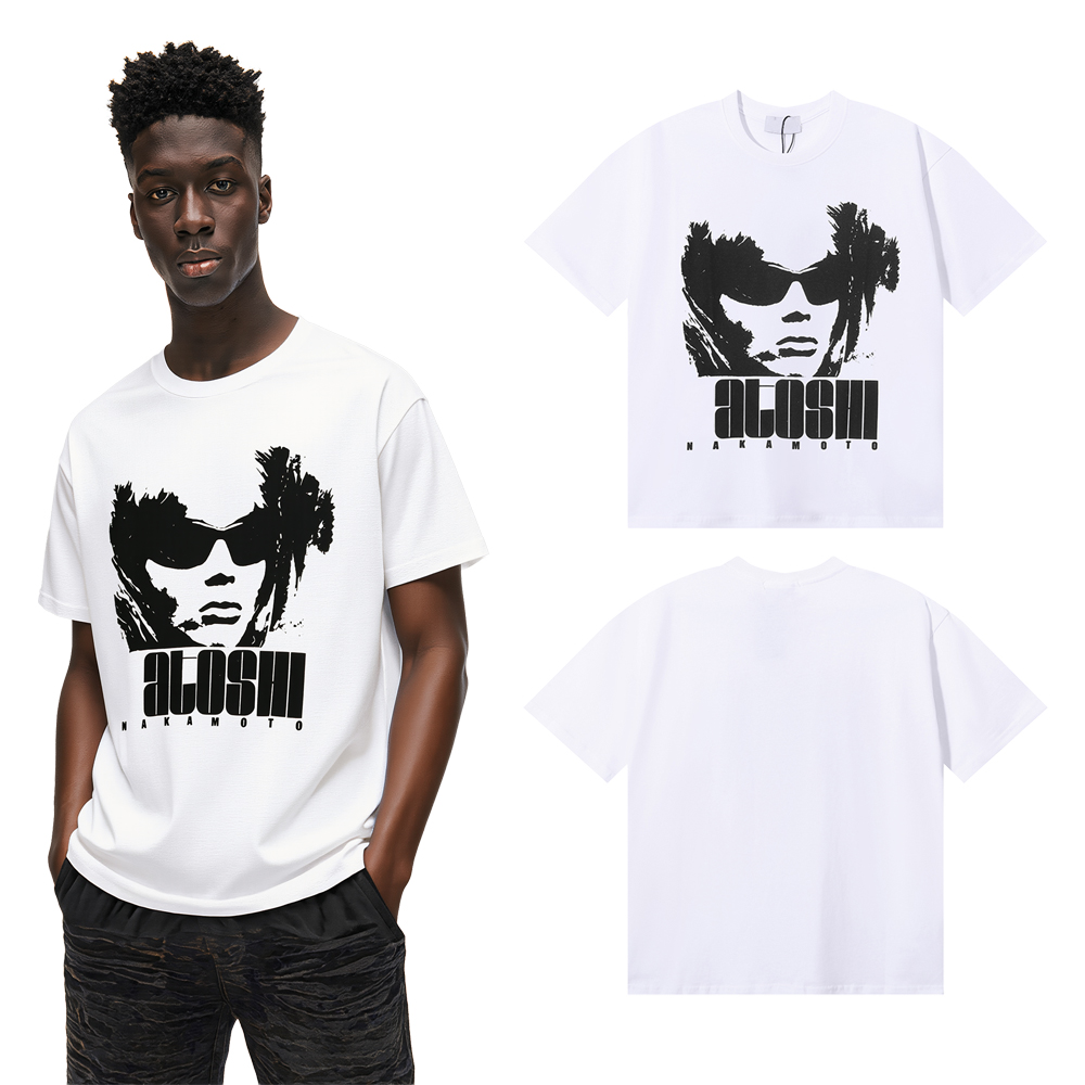 Streetwear Brand Jersey - تيشيرتات رجالية قصيرة الأكمام بتصميم هاراجوكو