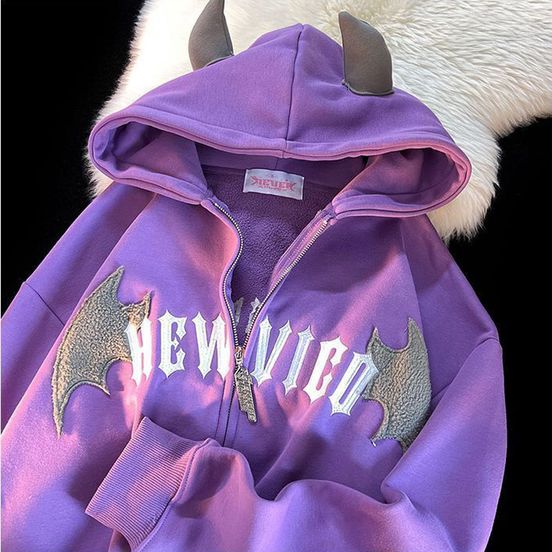 Streetwear Clothing Brand - الهيب هوب الظلام الخفافيش الجناح الشيطان