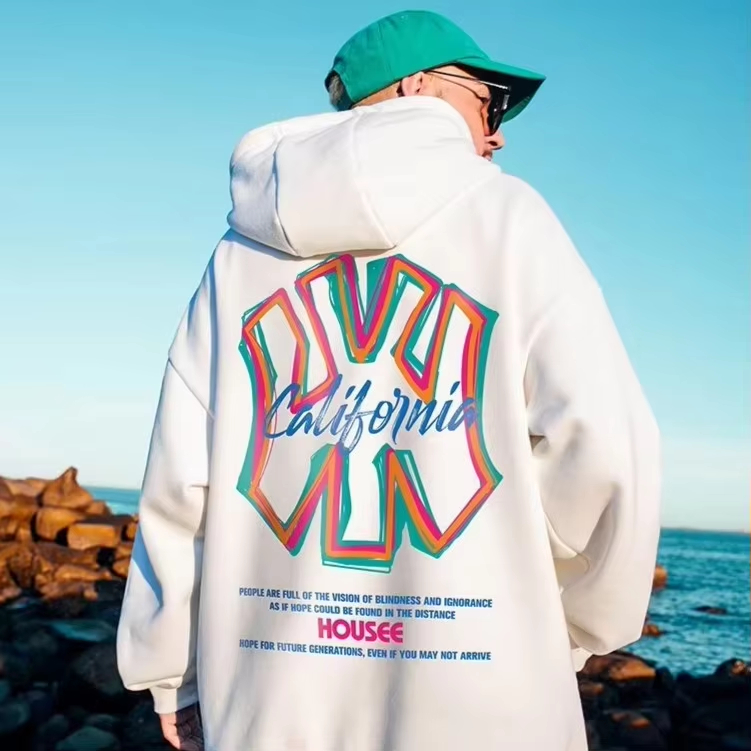 Streetwear Brand Korea - هودي فاخر بتصميم جرافيك للرجال والنساء