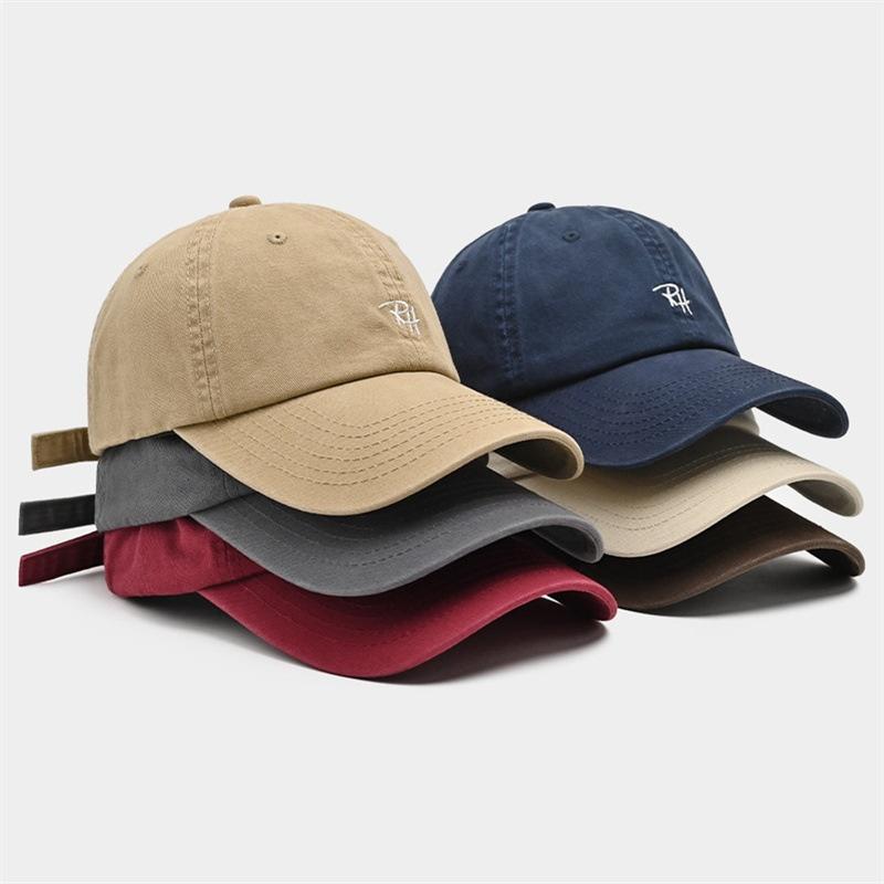 Streetwear Brand Hats - قبعة بيسبول مطرزة بحرف RH قابلة