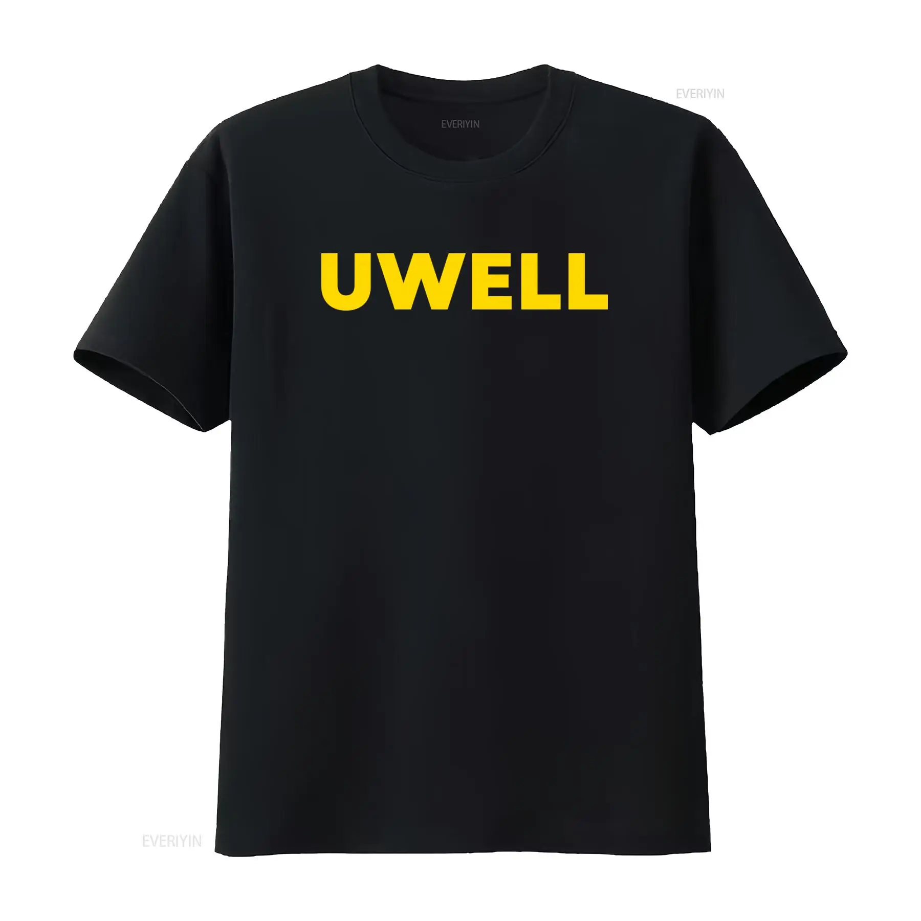 تي شيرت من ماركة Uwell بطباعة  - مراجعة Yellow Streetwear Brand وسعره