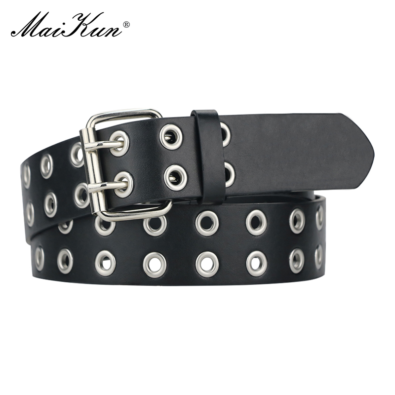 MaiKun-حزام جلدي مع مشبك بدبوس - مراجعة Streetwear Brand Belts وسعره