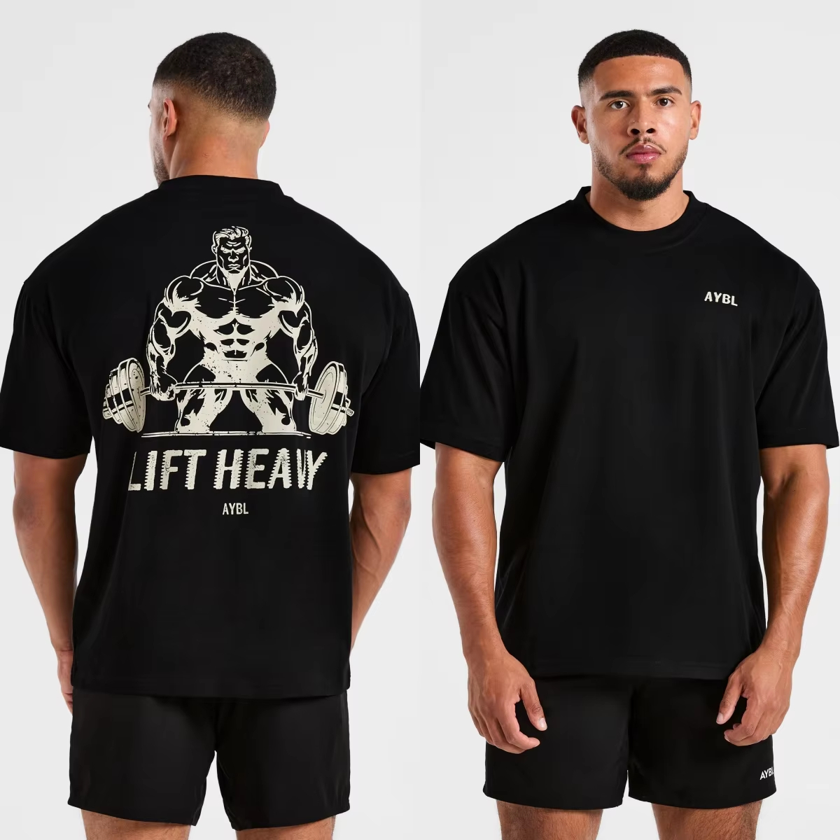 تي شيرت كلاسيكي بتصميم ريترو ل - مراجعة Streetwear Gym Brand وسعره