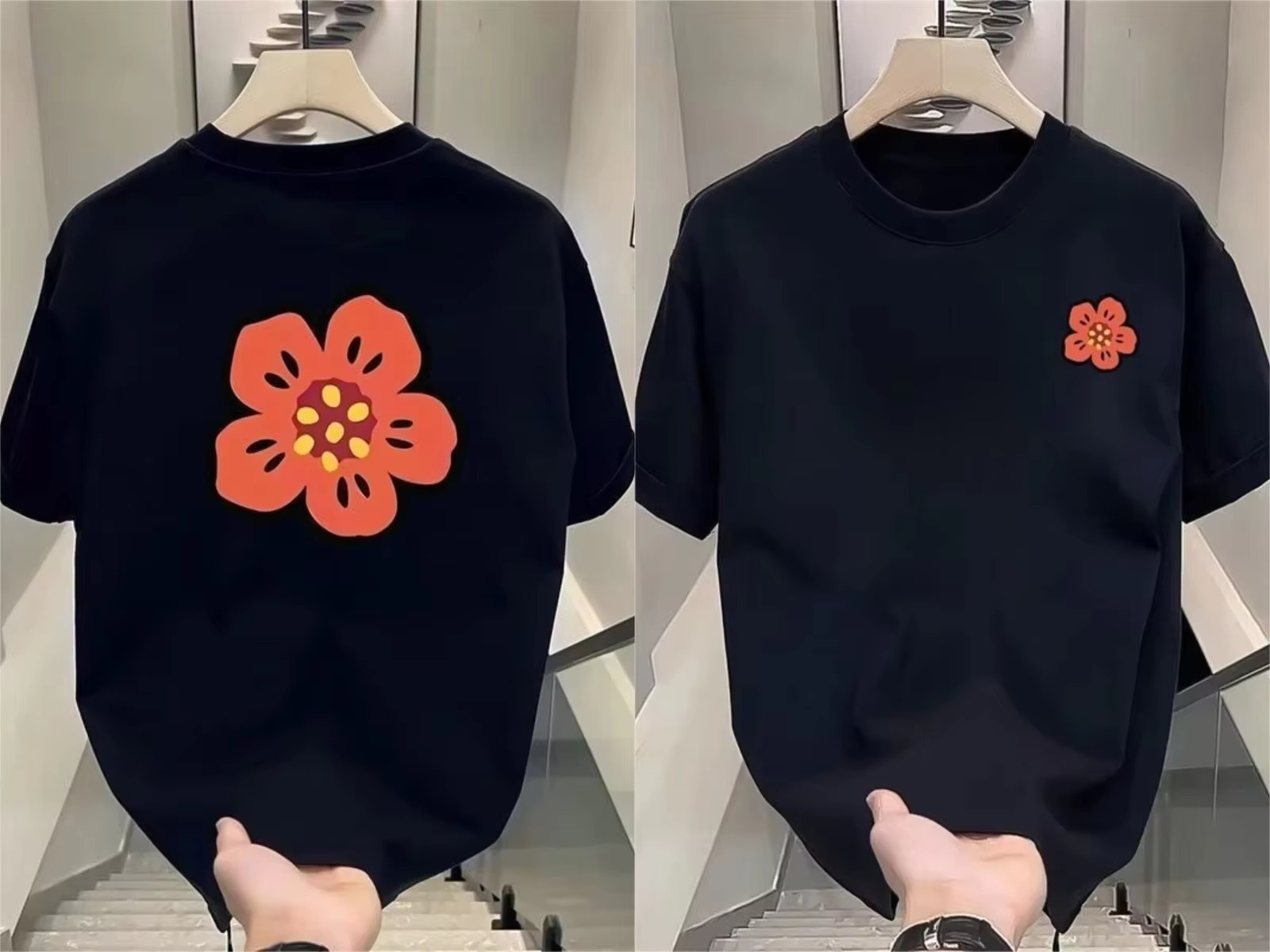 تي شيرت رجالي ونسائي بتصميم زه - مراجعة Streetwear Brand Flower وسعره