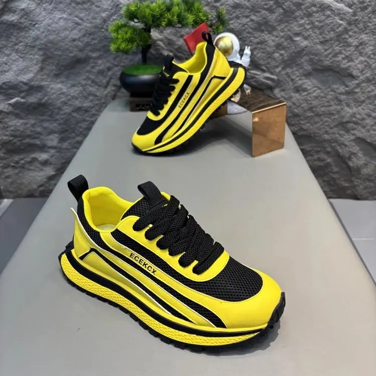 أحذية رياضية رجالية شبكية قابل - مراجعة Streetwear Brand Luxury وسعره