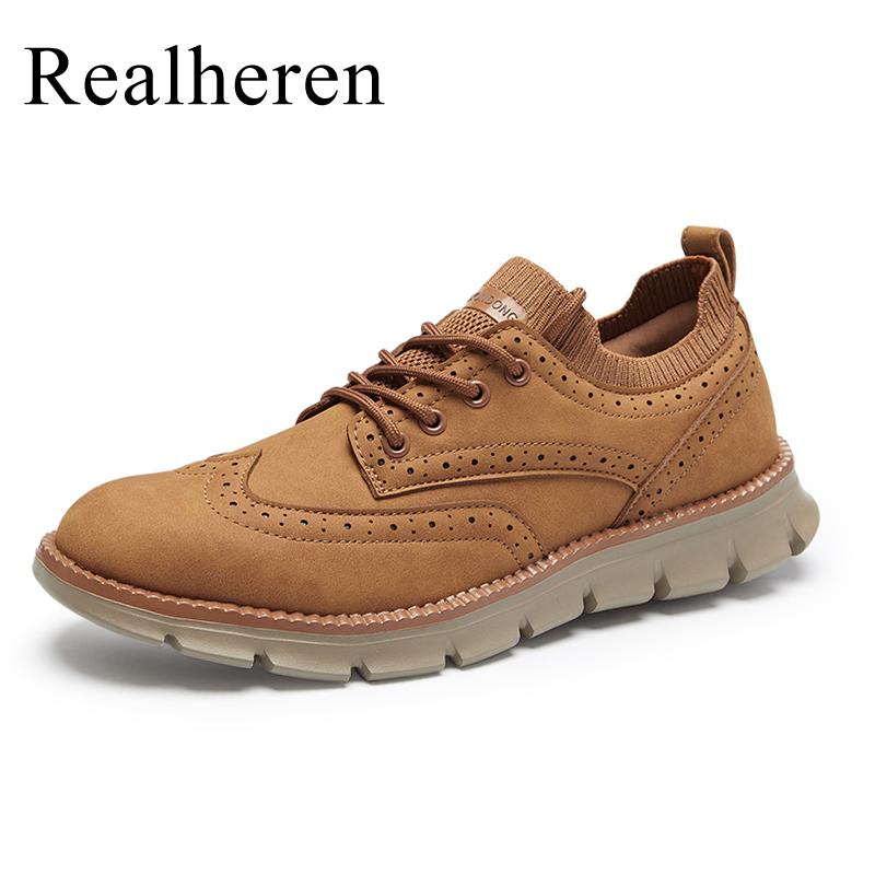 أحذية كاجوال من الجلد للرجال ل - مراجعة Streetwear Brand Luxury وسعره