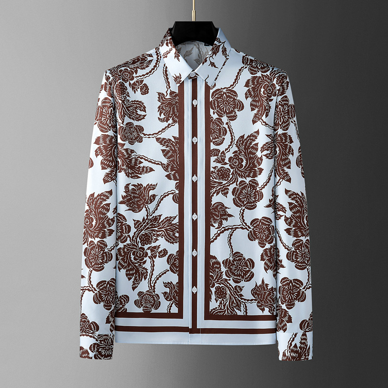 قميص رجالي مطبوع بالزهور من ما - مراجعة Streetwear Brand Flower وسعره