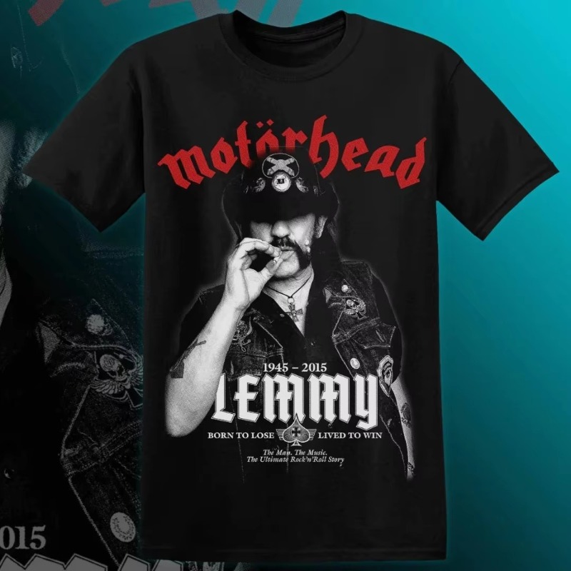 تي شيرت MOTÖRHEAD LEMMY للرجال - مراجعة Streetwear Clothing Brand وسعره