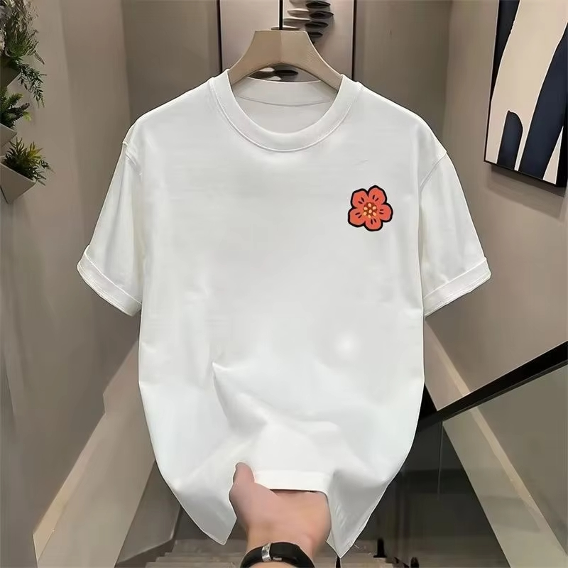 تي شيرت كرتوني بتصميم زهور 202 - مراجعة Streetwear Brand Flower وسعره