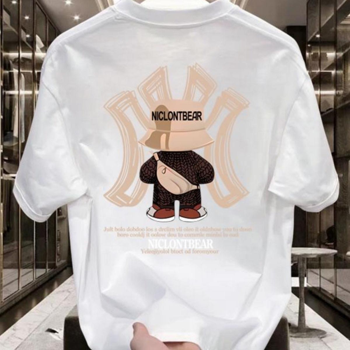 تي شيرت رجالي فاخر من القطن لع - مراجعة Streetwear Brand Jersey وسعره