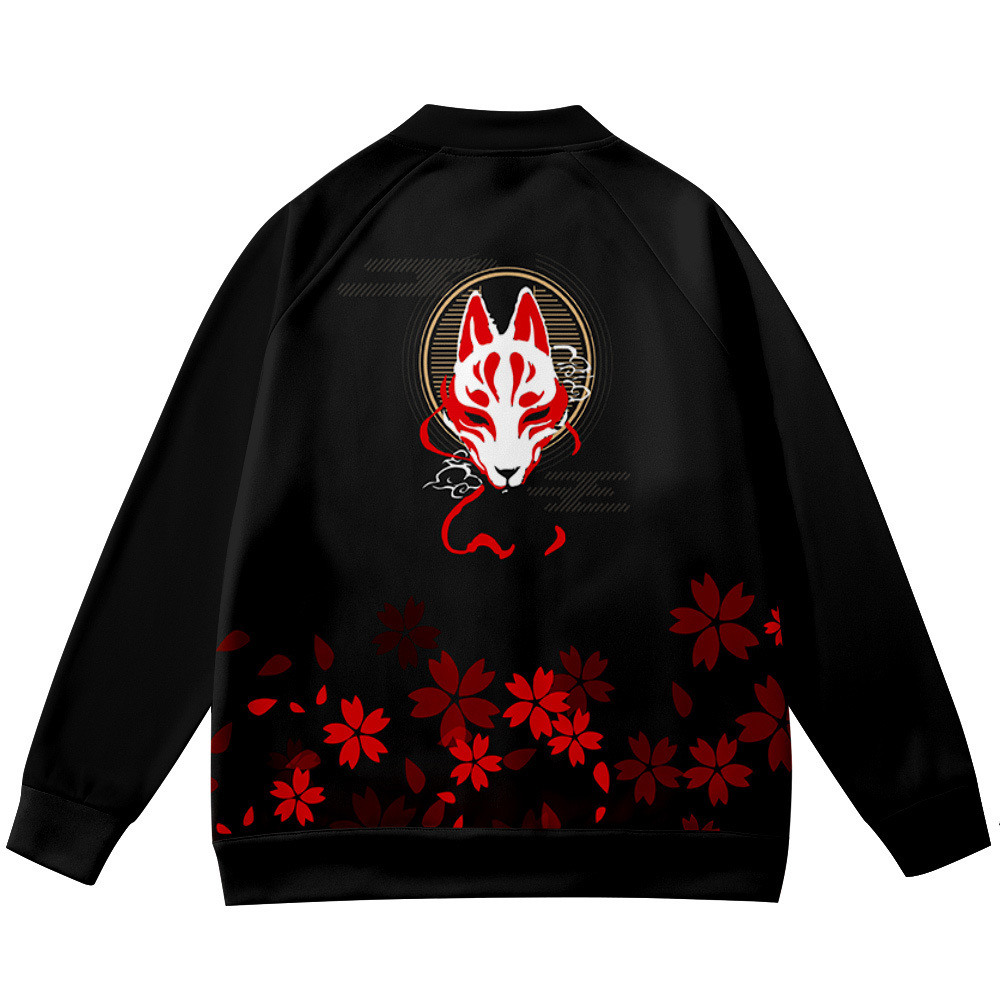 معاطف أنيمي زهرة الثعلب ثلاثية - مراجعة Streetwear Brand Flower وسعره