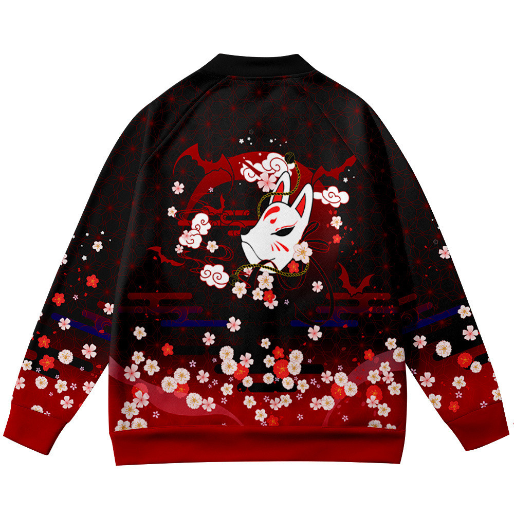 معاطف أنيمي زهرة الثعلب ثلاثية - مراجعة Streetwear Brand Flower وسعره