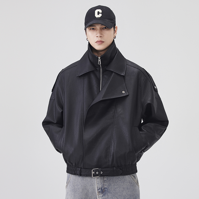 الخريف الشتاء سترة جلدية الرجا - مراجعة Streetwear Clothing Brand وسعره
