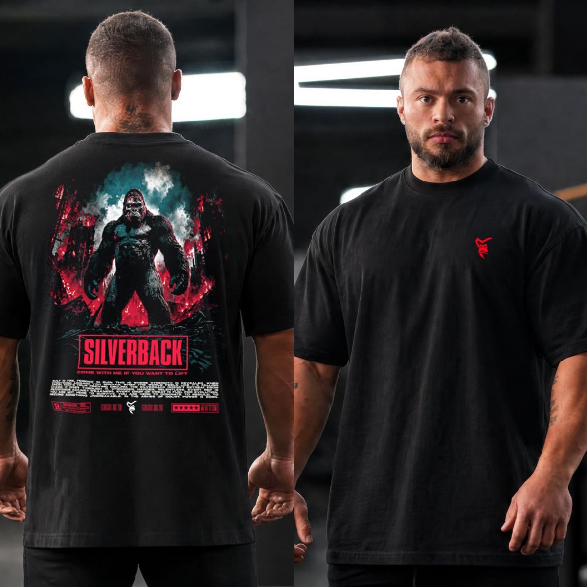 تي شيرت رجالي ونسائي من قطن بت - مراجعة Streetwear Gym Brand وسعره
