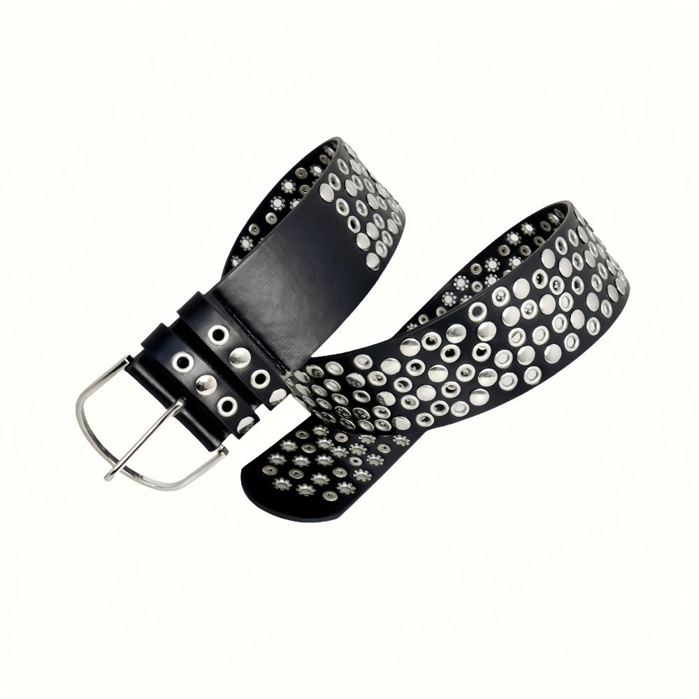 حزام خصر عريض من الجلد الصناعي - مراجعة Streetwear Brand Belts وسعره