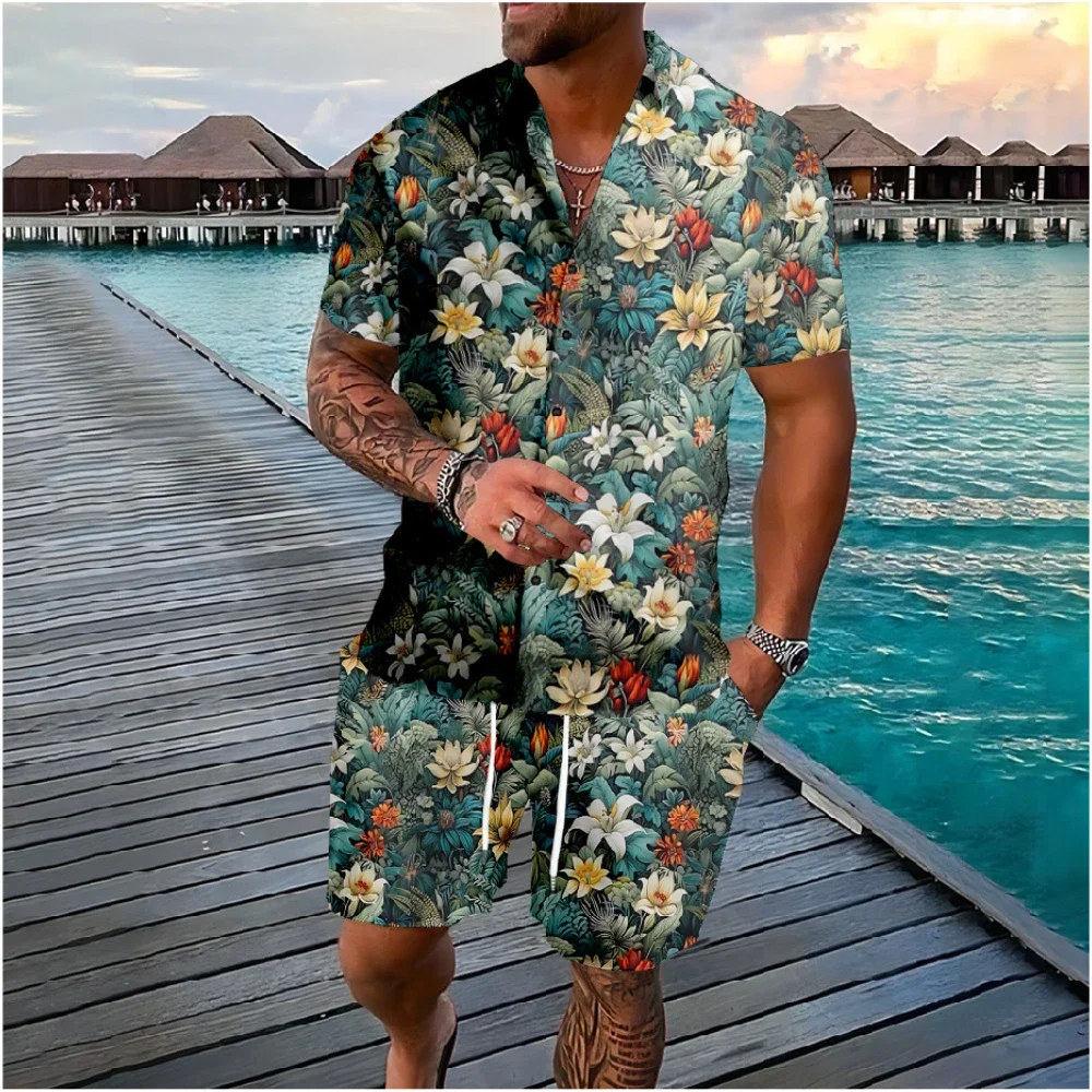 هاواي شجرة النخيل الأزهار زر ق - مراجعة Streetwear Brand Flower وسعره
